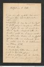 Nachlass Franz Steindachner, Brief von Georg Kolombatovic an Franz Steindachner (04.05.1881), Inv.Nr. 275.04, Seite 1
